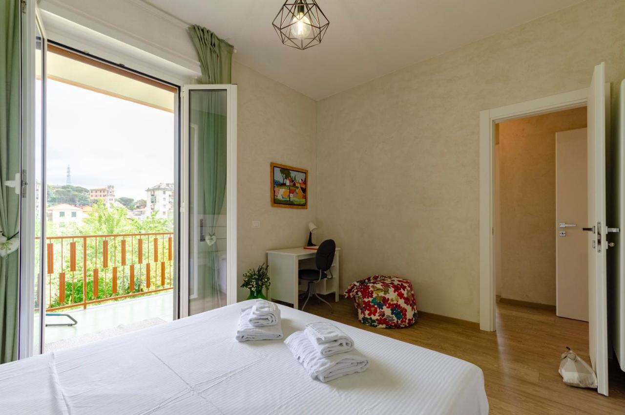 Апартаменты Joivy Chic Chiavari Apt With 2 Spacious Terraces Экстерьер фото